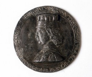 Medaglia raffigurante Borso d