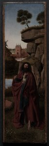 San Giovanni Battista in un Paesaggio, c.1445 da Petrus Christus