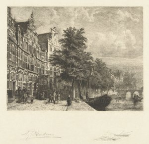 Veduta del Herengracht