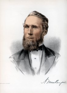 Alexander Mackenzie, secondo primo ministro del Canada, c1890