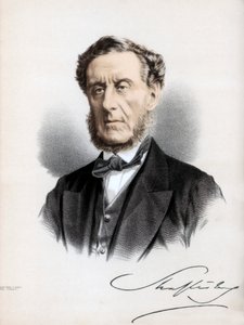 Anthony Ashley Cooper, 7° Conte di Shaftesbury, politico e filantropo inglese, c1890