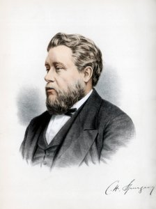 Charles Haddon Spurgeon, predicatore battista britannico, c1890