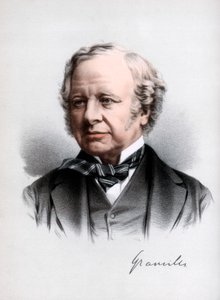 Granville Leveson-Gower, 2º conte Granville, statista liberale britannico, c1890 da Petter and Galpin Cassell