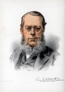 Richard Assheton Cross, 1° visconte Cross, statista britannico, c1890 da Petter and Galpin Cassell