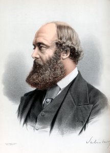 Robert Gascoyne-Cecil, 3º Marchese di Salisbury, statista britannico e Primo Ministro, c1890 da Petter and Galpin Cassell