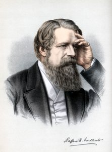 Stafford Northcote, 1° Conte di Iddesleigh, statista britannico, c1890 da Petter and Galpin Cassell