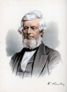 William Chambers di Glenormiston, editore e politico scozzese, c1890 da Petter and Galpin Cassell