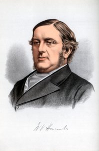 William Vernon Harcourt, statista liberale britannico, c1890 da Petter and Galpin Cassell