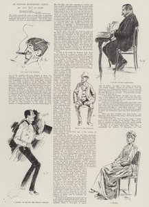 Un artista umoristico inglese, Mr Phil May a casa da Phil May