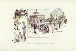 Le peregrinazioni di un artista, a Monte Carlo