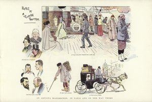 Le peregrinazioni di un artista, a Parigi e sulla strada per arrivarci