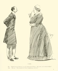 Cartone animato di Phil May, dagli anni 1890