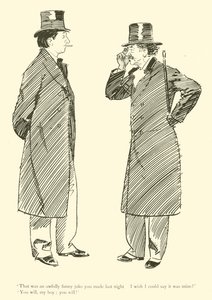 Cartone animato di Phil May, dagli anni 1890 da Phil May
