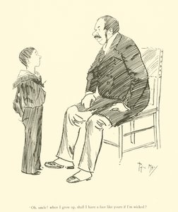 Cartone animato di Phil May, dagli anni 1890