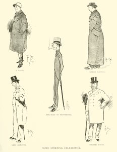 Cartone animato di Phil May, dagli anni 1890
