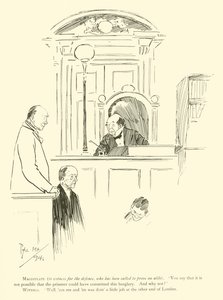 Cartone animato di Phil May, dagli anni 1890 da Phil May