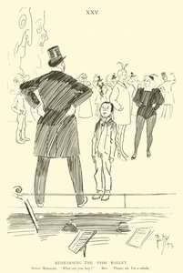 Cartone animato di Phil May, dagli anni 1890 da Phil May