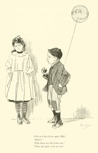 Cartone animato di Phil May, dagli anni 1890 da Phil May