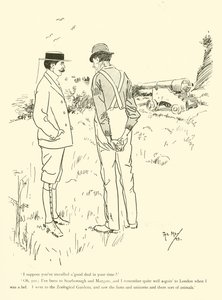 Cartone animato di Phil May, dagli anni 1890 da Phil May