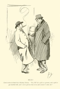 Cartone animato di Phil May, dagli anni 1890 da Phil May