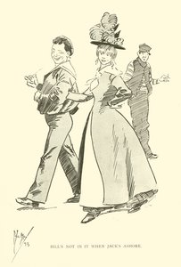 Cartone animato di Phil May, dagli anni 1890 da Phil May