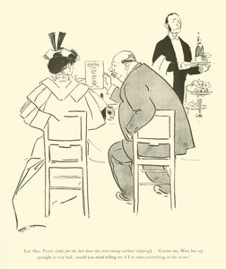 Cartone animato di Phil May, dagli anni 1890 da Phil May