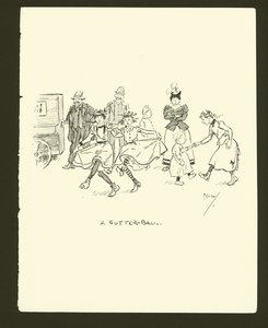 Illustrazione per Phil Mays Gutter-Snipes da Phil May