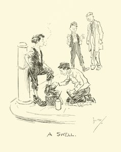 Illustrazione per Phil Mays Gutter-Snipes da Phil May