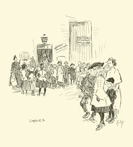 Illustrazione per Phil Mays Gutter-Snipes da Phil May