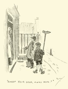 Illustrazione per Phil Mays Gutter-Snipes da Phil May