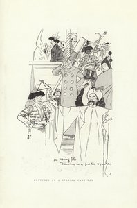 Schizzi di un carnevale spagnolo da Phil May