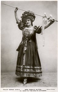 Miss Coralie Blythe come Mitzi, c1908 da Philco Publishing Company