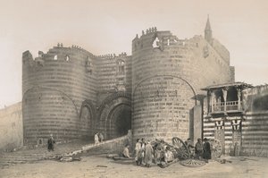 Porta della Cittadella di Saladino da Philibert Joseph Girault de Prangey