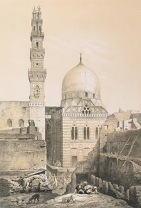 Moschea e tomba di El Ghoury da Philibert Joseph Girault de Prangey