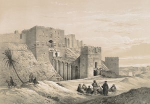 La Cittadella di Aleppo da Philibert Joseph Girault de Prangey