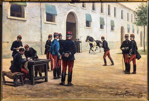La recensione del cavallo da Philibert Leon Couturier