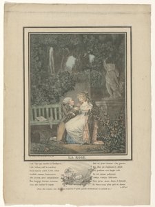 La Rosa, 1788 da Philibert Louis Debucourt