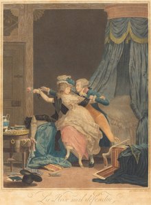 La Rosa mal difesa da Philibert Louis Debucourt