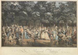 La passeggiata pubblica, 1792