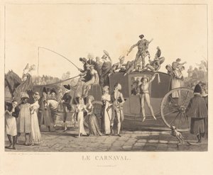 Il Carnevale da Philibert Louis Debucourt