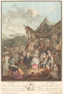 Il Minuetto della Sposa da Philibert Louis Debucourt