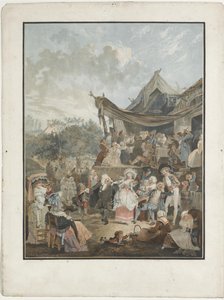 Le Menuet de la mariée da Philibert Louis Debucourt