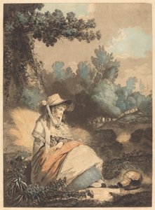 Povera Annette da Philibert Louis Debucourt