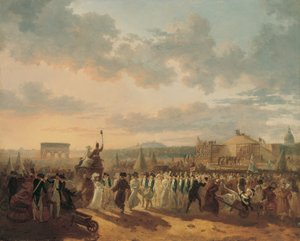 Preparativi per la Festa della Federazione, 14 Luglio 1790