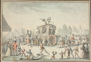 Scena di carnevale da Philibert Louis Debucourt