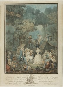 La notte allo Chateau da Philibert Louis Debucourt