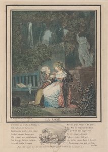 La Rosa, 1788 da Philibert Louis Debucourt