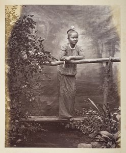Ritratto di una fanciulla birmana, Collezione Gladstone da Philip Adolphe Klier