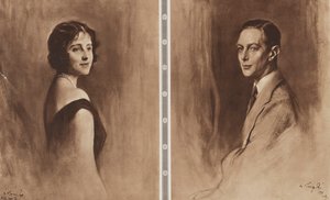 Re Giorgio VI e la Regina Elisabetta