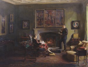 Interno con Visconte e Viscontessa Lee di Fareham